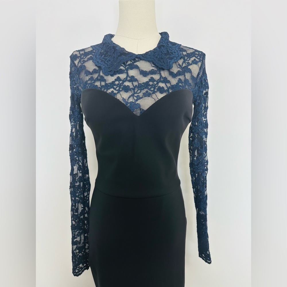 Chiara Boni La Petite Robe Lace Body-Con Cocktail Dress - Picture 9 of 11